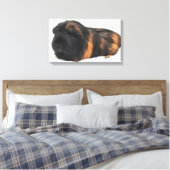 Guinee Pig Canvas Afdruk (Insitu (Slaapkamer))