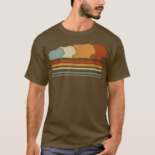 Guinee Pig Cavy Rodent Retro T-shirt