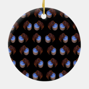 Guinee Pig, Drink patroon, Keramisch Ornament
