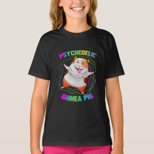 Guinee Pig EDM Party Pet Colorful Guinea Pig T-shirt