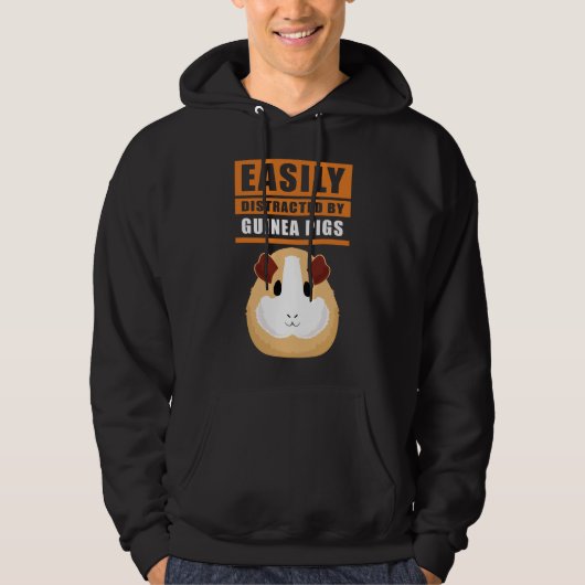 Guinee Pig | Gemakkelijk verstoord door parelhoend Hoodie (Voorkant)