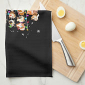 Guinee Pig Gift | Kerst-pastei Theedoek (Quarter Fold)