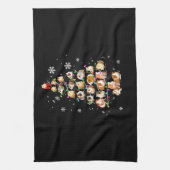 Guinee Pig Gift | Kerst-pastei Theedoek (Verticaal)