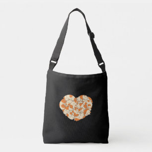 Guinee Pig Heart Love   Cute Baby Guinee Pig Crossbody Tas