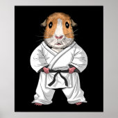 Guinee Pig Karate Poster (Voorkant)
