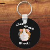 Guinee Pig Love Sleutelhanger (Voorkant)