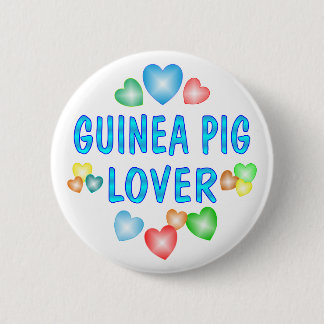 GUINEE PIG LOVER RONDE BUTTON 5,7 CM