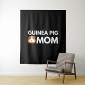 Guinee Pig Mam Wandkleed (In situ)
