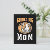 Guinee Pig mama Bedankkaart (Staand voorkant)