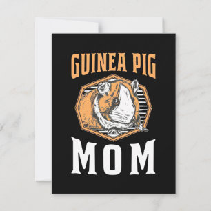 Guinee Pig mama Bedankkaart
