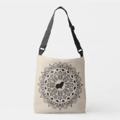 Guinee-Pig Mandala Art Crossbody Tas (Voorkant)
