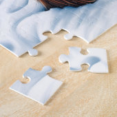 Guinee Pig Met Sneeuwman Legpuzzel (Zijkant)