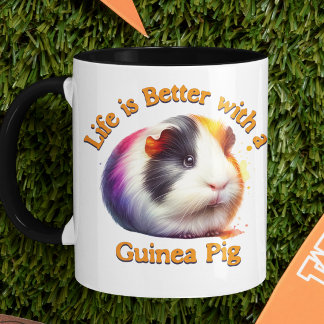 Guinee Pig Moeder Papa Knaagdier liefhebber Gift k Mok