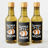 Guinee Pig Moeder Wijn Etiket (Flessen)