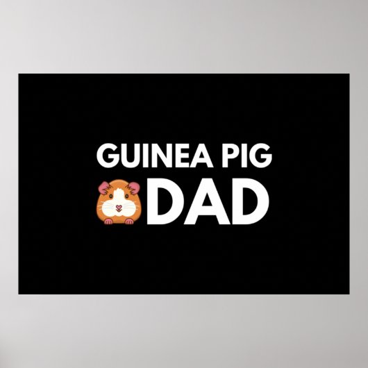 Guinee Pig Pap Poster (Voorkant)