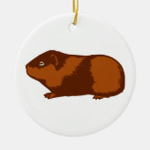 GUINEE PIG ROUND ORNAMENT (Voorkant)