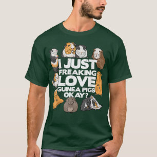 Guinee Pig T, T-shirt van cavia's, Funny Guinee P