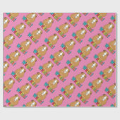 Guinee Pig Wheek Cadeaupapier (Vlak)