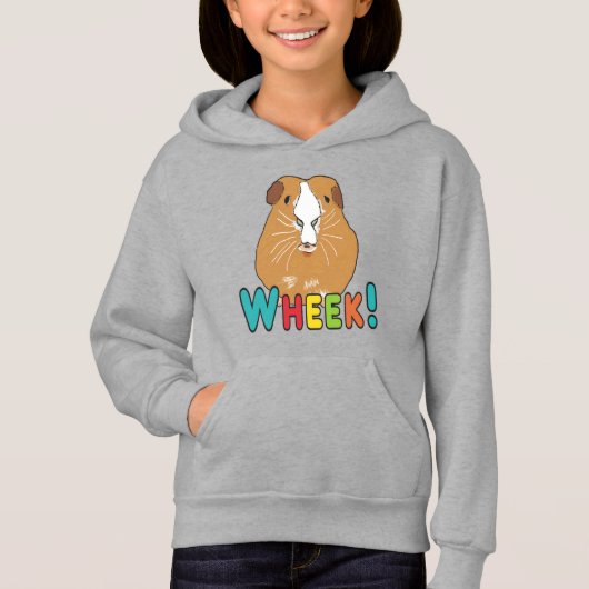 Guinee Pig Wheek Hoodie (Voorkant)