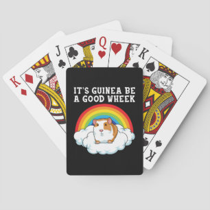 Guinee Pig Wheek Pokerkaarten