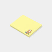 Guinee Pig Wheek Post-it® Notes (Schuin)