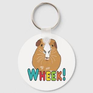 Guinee Pig Wheek Sleutelhanger