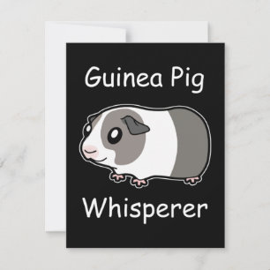 Guinee Pig Whisperer Bedankkaart