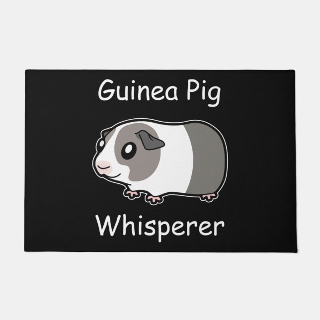 Guinee Pig Whisperer Deurmat (Voorkant)