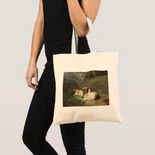 Guinee Pigs (door George Morland) Tote Bag