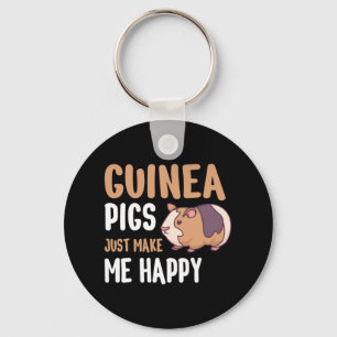Guinee Pigs maakt me gewoon blij Sleutelhanger