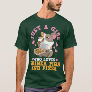 Guinee Pizza Love Anime Kawaii T-shirt