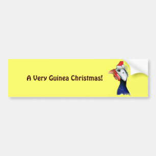 Guinee Santa Claus Bumpersticker