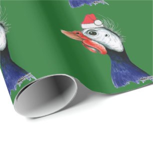 Guinee Santa Claus Cadeaupapier