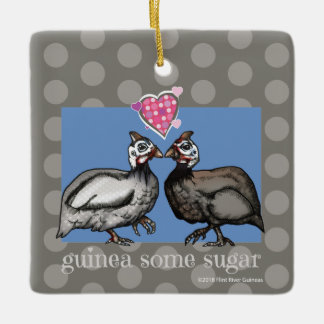 GUINEE SOMMIGE SUIKERpolkadot keramische siervoorw Keramisch Ornament