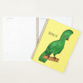 Guinée turaco bird cartoon (Devant avec enveloppe)