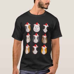 Guinee Varken Trui Gift Kerstman Kerstmis voor Chr T-shirt