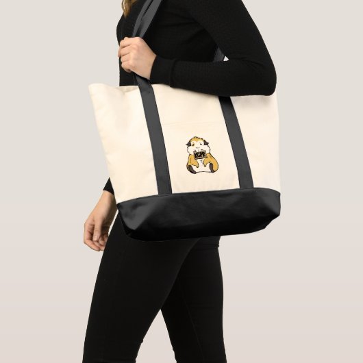 Guinee-Varkenshaar Canvas tas (Voorkant (product))