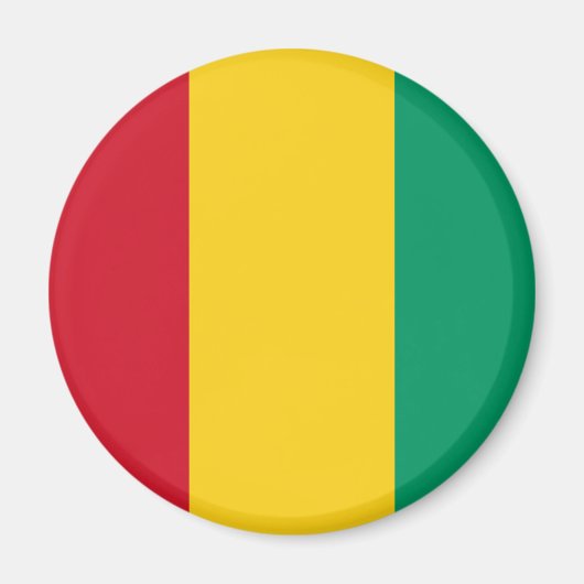 Guinee - vlag Magnet Magneet (Voorkant)