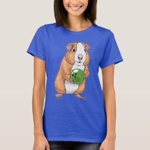 Guinees varken Bowling bal T-shirt