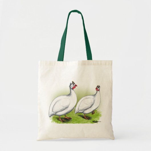 Guinee's: wit tote bag (Voorkant)