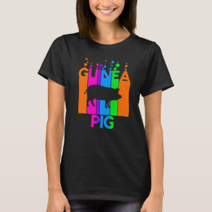 Guines varkensregenboogbundel met Silhouette T-shirt