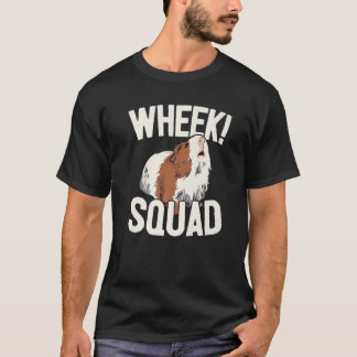Guinese eigenaar van Wheek Squad Guinea Pig T-shirt