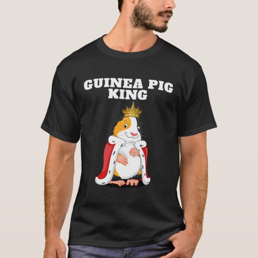 Guinese koning Boys Guinee Varkens Mannen Guin T-shirt (Voorkant)