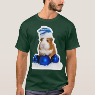 Guinese pet tegen witte achtergrond t-shirt