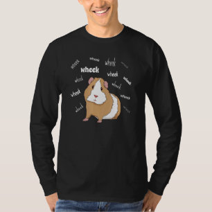 Guinese varken houdt van Guinee Pig Wheek T-shirt