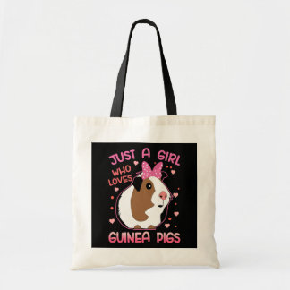 Guinese varken is gewoon een meisje dat van Guinee Tote Bag