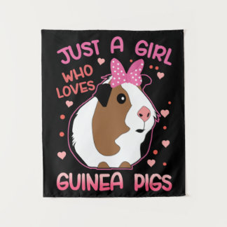 Guinese varken is gewoon een meisje dat van Guinee Wandkleed