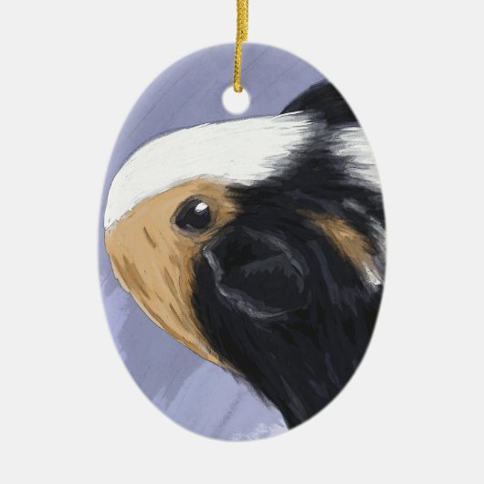 Guinese varken keramisch ornament (Voorkant)