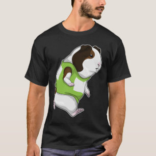 Guinese varken met sport t-shirt