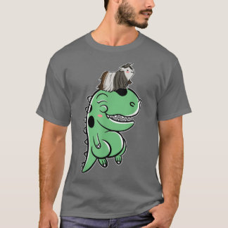 Guinese varken op Dinosaur Guinee T-shirt